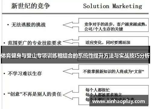 体育健身与登山专项训练相结合的系统性提升方法与实战技巧分析